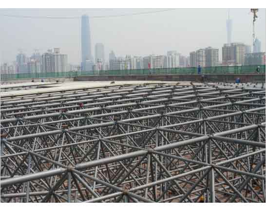 宜城新建铁路干线广州调度网架工程