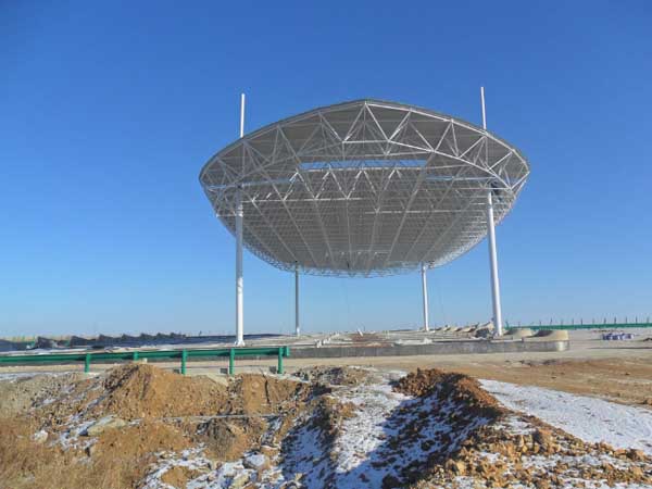 宜城加油站网架工程